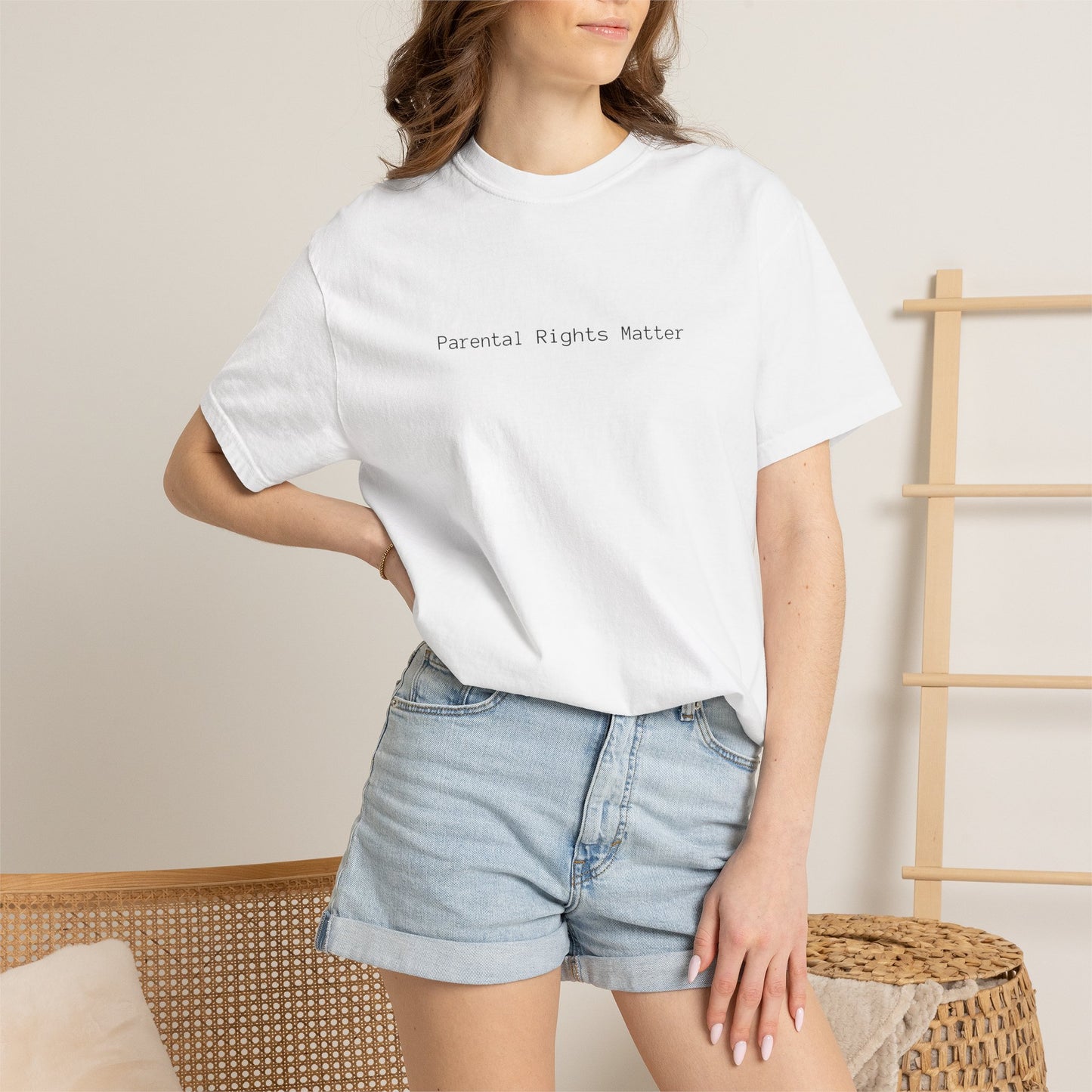 T-Shirt — "Parental Rights Matter" Silhouette Flag Tee