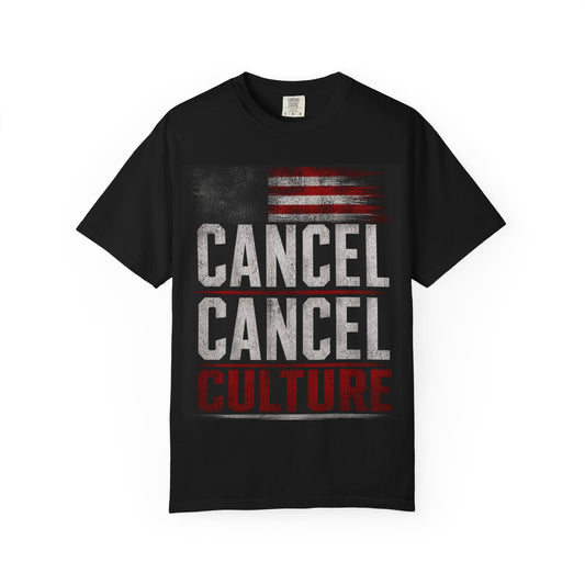 Cancel Cancel Culture T-Shirt — Patriotic Washington D.C. Graphic Tee