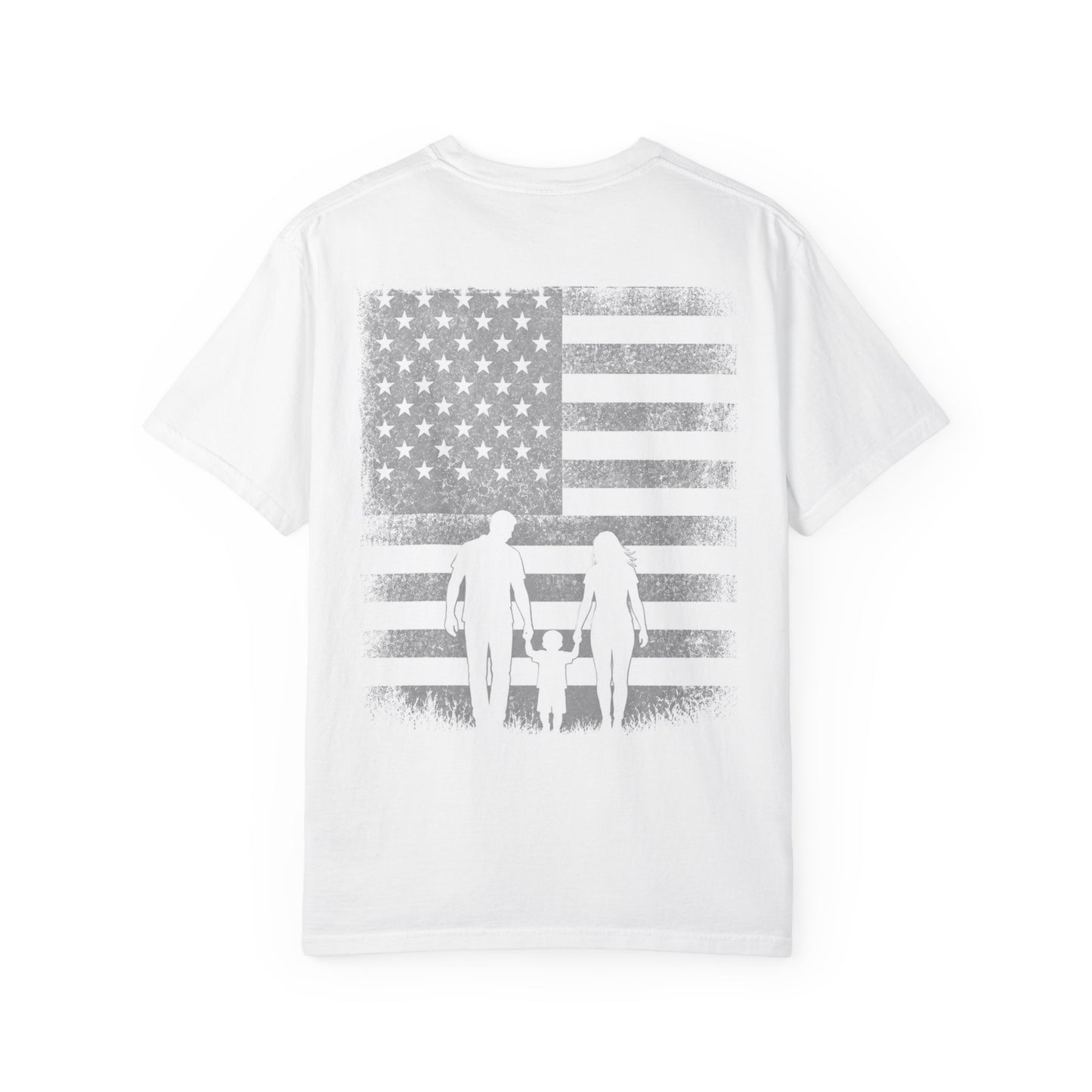 T-Shirt — "Parental Rights Matter" Silhouette Flag Tee